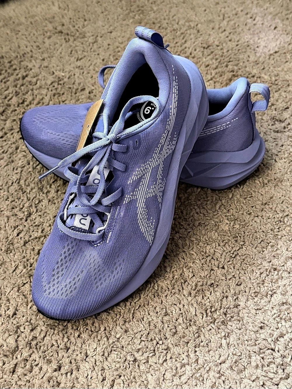 ASICS Novablast 5 athletic Shoes in Purple size US 8 NWT